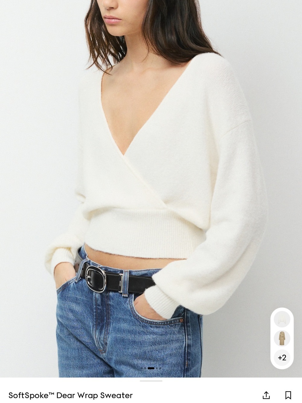 SoftSpoke Dear Wrap Sweater